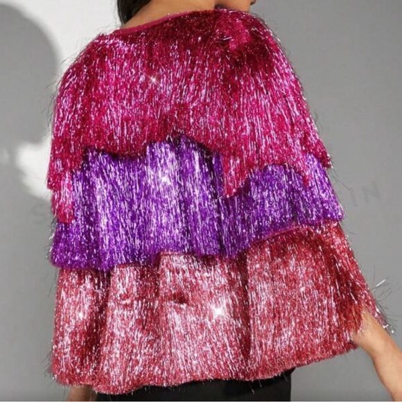 Colorful Fringe Jacket - Picture 3 of 5